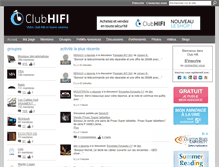 Tablet Screenshot of club-hifi.com